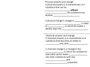 Physical property and change