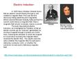 In 1820 Hans Christian Oersted found that an electric current flowing through a wire created a magnetic field. This was the first discovery linking electricity and magnetism. British scientist Michael Faraday believed that if a current could induce a PowerPoint PPT Presentation