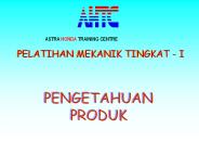 PELATIHAN MEKANIK TINGKAT - I