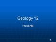 Geology%2012 PowerPoint PPT Presentation