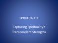 SPIRITUALITY PowerPoint PPT Presentation