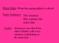 Main Idea- PowerPoint PPT Presentation