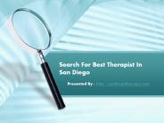 Find The Best Therapist In San Diego