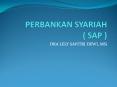 PERBANKAN SYARIAH ( SAP ) PowerPoint PPT Presentation