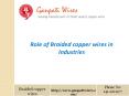 Role of Braided copper wires in Industries PowerPoint PPT Presentation
