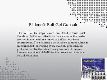 Generic viagra capsules