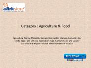 Agricultural Testing Market by Sample & Region