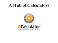 Save Your Precious Time with Our Free Financial Calculators PowerPoint PPT Presentation