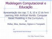 Modelagem Computacional e Educa