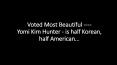 Voted Most Beautiful ---- Yomi Kim Hunter - is half Korean, half American... PowerPoint PPT Presentation