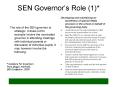 SEN Governor PowerPoint PPT Presentation