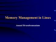Memory Management in Linux