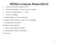 MN20211: Corporate Finance 2011/12: PowerPoint PPT Presentation