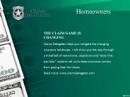 THE CLAIM GAME IS CHANGING.