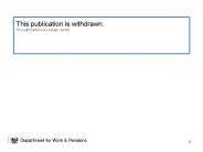 DWP: Our reform story