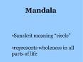 Mandala PowerPoint PPT Presentation
