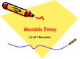Mandala Essay PowerPoint PPT Presentation