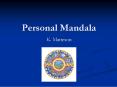 Personal Mandala PowerPoint PPT Presentation