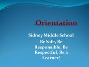 Sidney Middle School