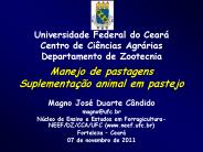 Manejo do Pastejo