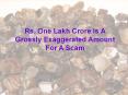 Rs. One Lakh Crore Is A Grossly Exaggerated Amount For A Scam PowerPoint PPT Presentation