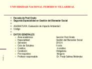 UNIVERSIDAD NACIONAL FEDERICO VILLARREAL