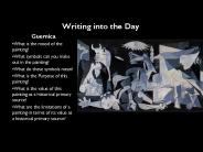 Writing into the Day