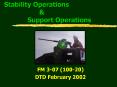 Stability Operations PowerPoint PPT Presentation