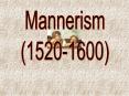 Mannerism PowerPoint PPT Presentation