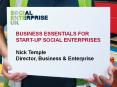 BUSINESS ESSENTIALS FOR START-UP SOCIAL ENTERPRISES  Nick Temple PowerPoint PPT Presentation