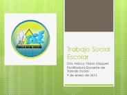 Trabajo Social Escolar