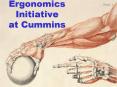 Ergonomics Initiative at Cummins PowerPoint PPT Presentation