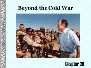 Beyond the Cold War