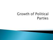 Growth of Political Parties