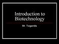 Introduction to Biotechnology PowerPoint PPT Presentation