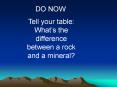 Chapter 2, Section 1 Rocks: Mineral Mixtures PowerPoint PPT Presentation