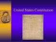 United States Constitution PowerPoint PPT Presentation