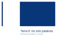 Tema 8: No s