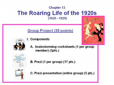 Chapter 13 The Roaring Life of the 1920s (1920 - 1929)