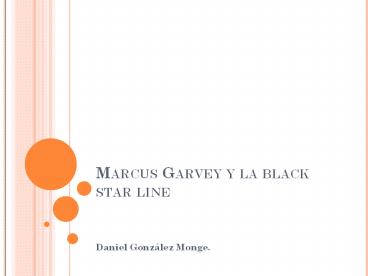 Marcus Garvey y la black star line