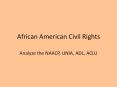 African%20American%20Civil%20Rights PowerPoint PPT Presentation