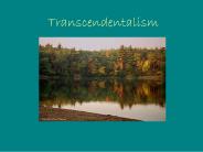 Transcendentalism