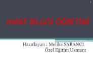 HAYAT BILGISI 