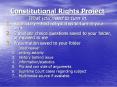Constitutional Rights Project What you need to turn in. PowerPoint PPT Presentation