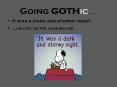 Going GOTHic PowerPoint PPT Presentation