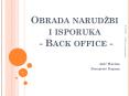 Obrada narud PowerPoint PPT Presentation
