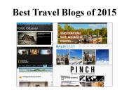 List of 30 best travel blogs