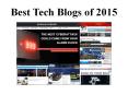 List of 30 best tech blogs PowerPoint PPT Presentation