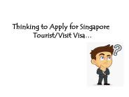 Singapore Visit Visa