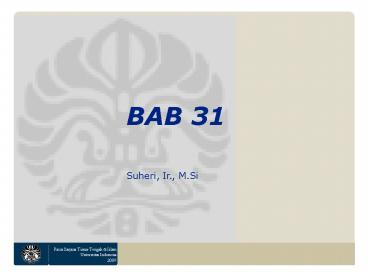 BAB 31